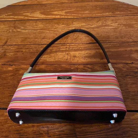 Striped Kate Spade small bag - Picture 6 of 8